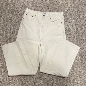 Pistola Cream High-Rise Jeans